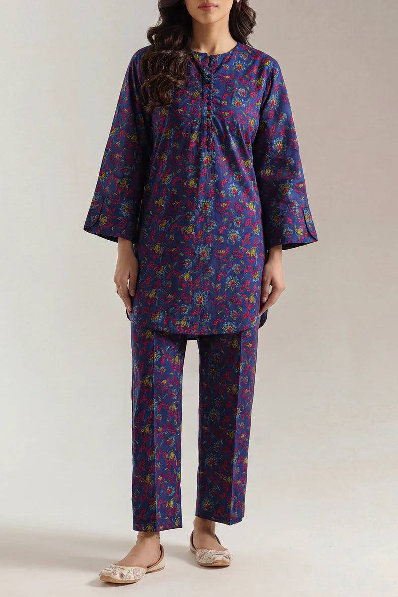 Printed Lawn Stitched 2 Piece (Shirt/Trouser)