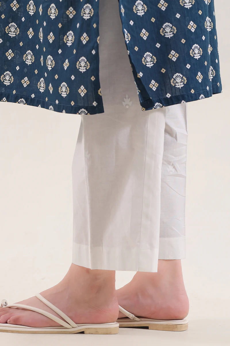 Printed Lawn Stitched 2 Piece (Shirt/Dupatta)