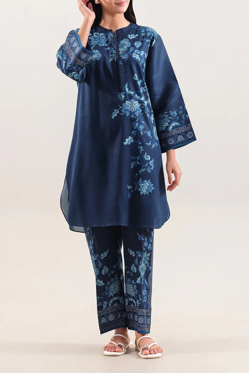Printed Arabic Lawn Stitched Shirt