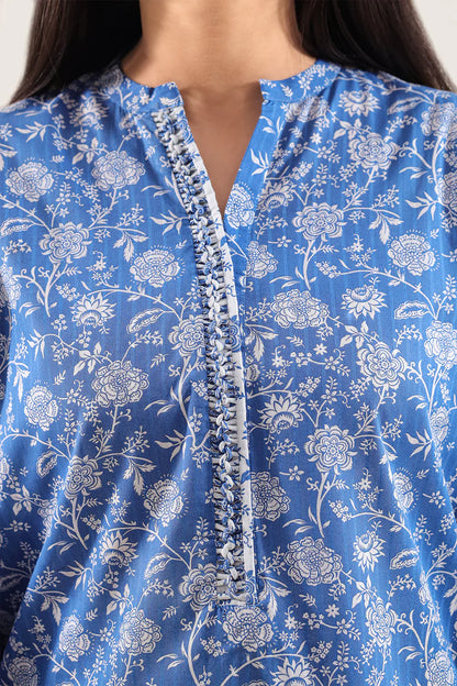 Printed Lawn Stitched 2 Piece (Shirt/Trouser)