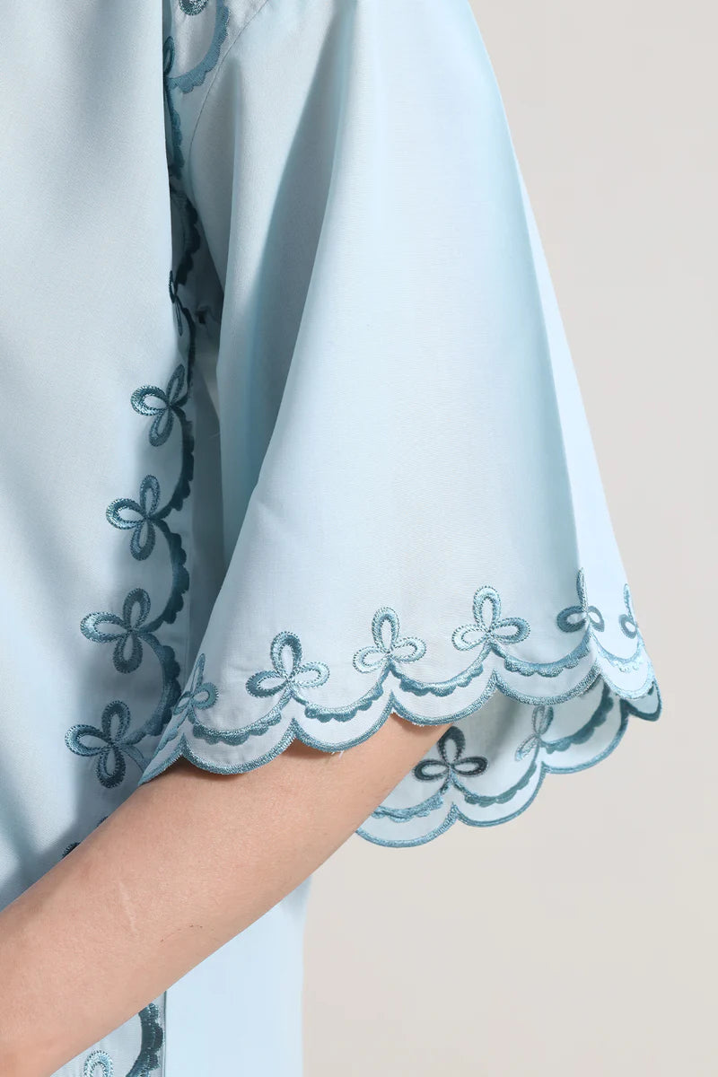 Solid Easy Care Weave Stitched 2 Piece (Shirt/Trouser)