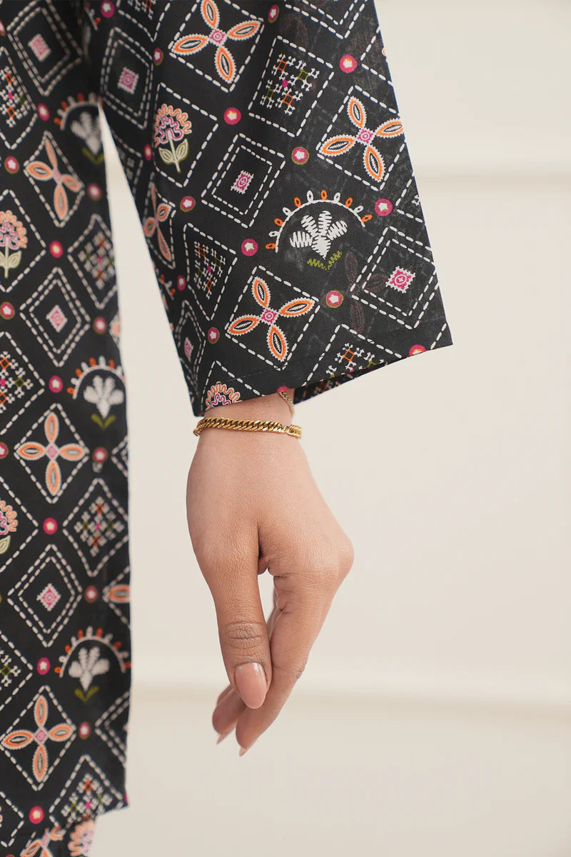 Printed Lawn Stitched 2 Piece (Shirt/Trouser)