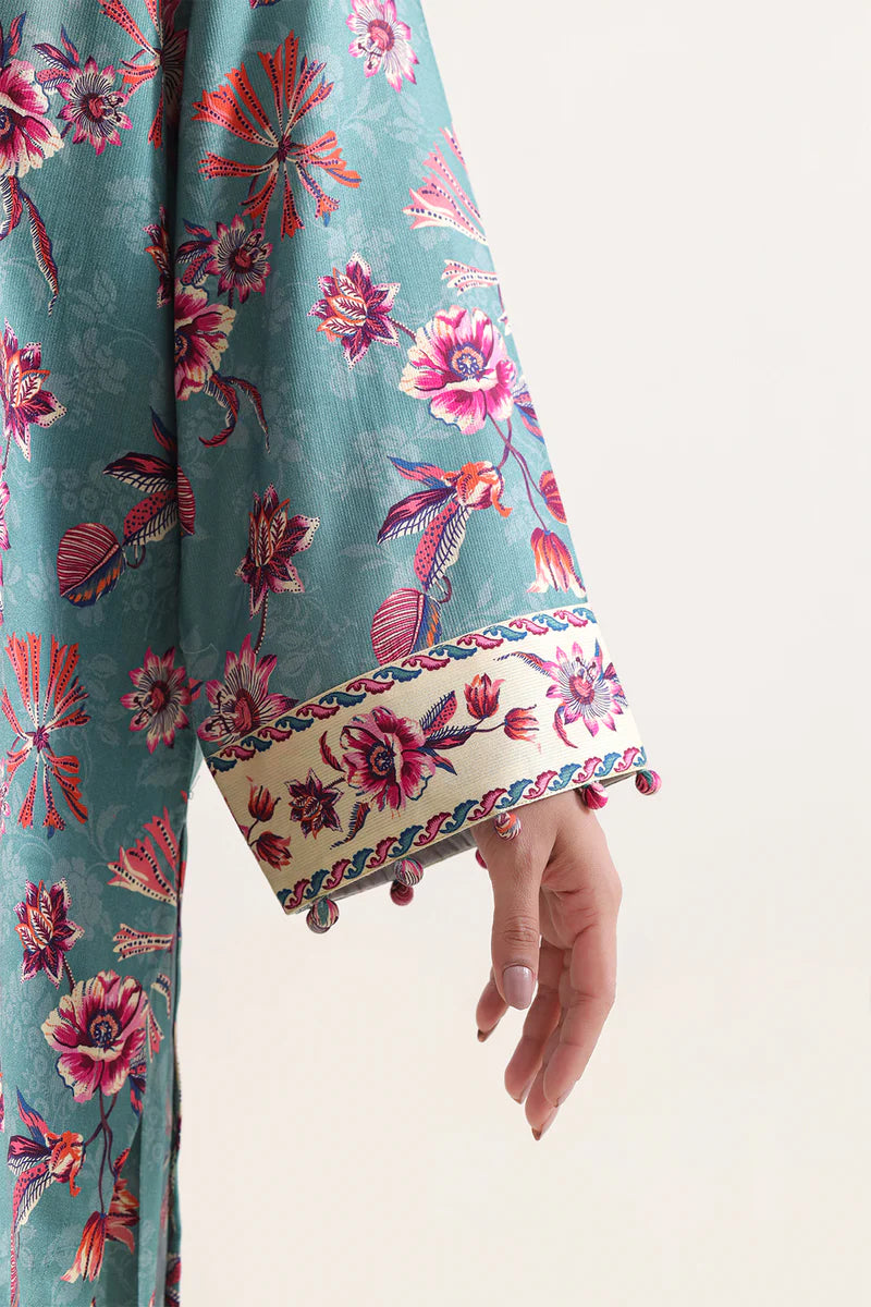 Printed Corduroy Stitched 2 Piece (Shirt/Trouser)