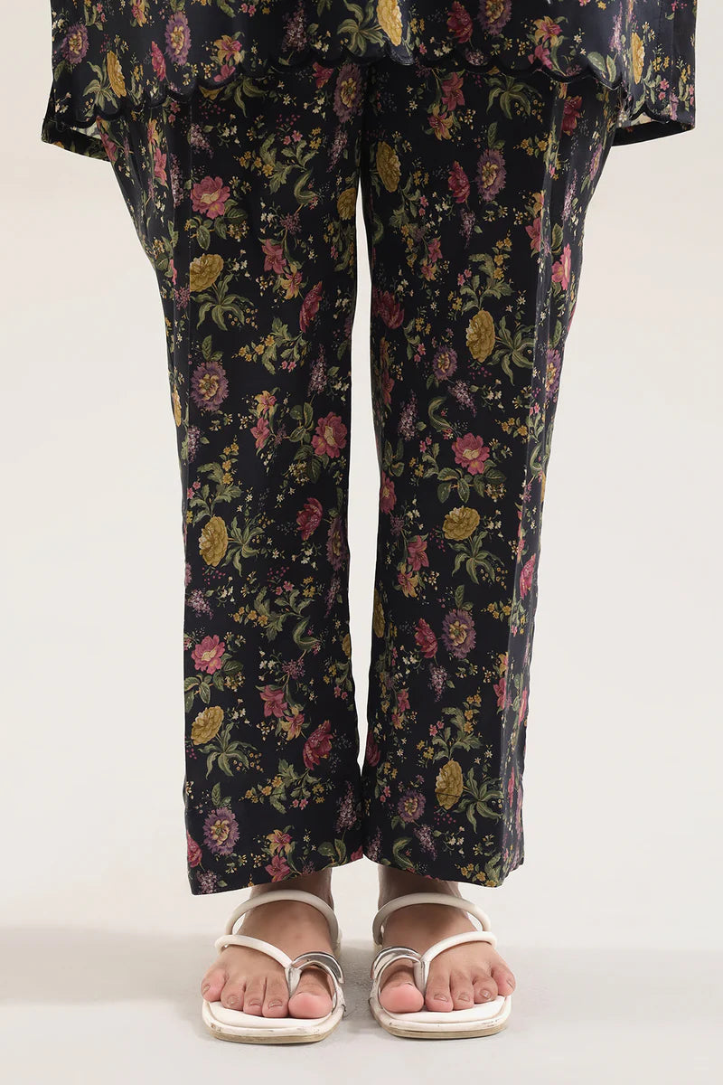Printed Embroidered Arabic Lawn Stitched 2 Piece (Shirt/Trouser)
